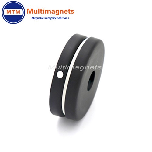 Super round base ferrite magnet for cable 