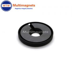 Super round base ferrite magnet for cable 