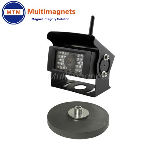 Magnetic mount for MDVR Black Box Cameras and Digital Wireless Cameras