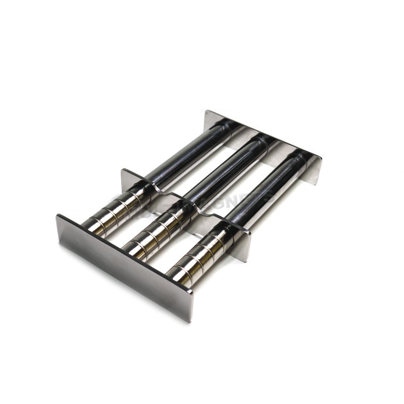 strong magnetic grate with easy cleaning 